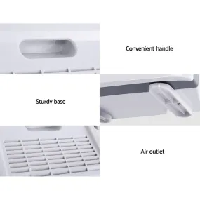 4-Stage HEPA Filter Air Purifier, 180m³, Ioniser - Devanti