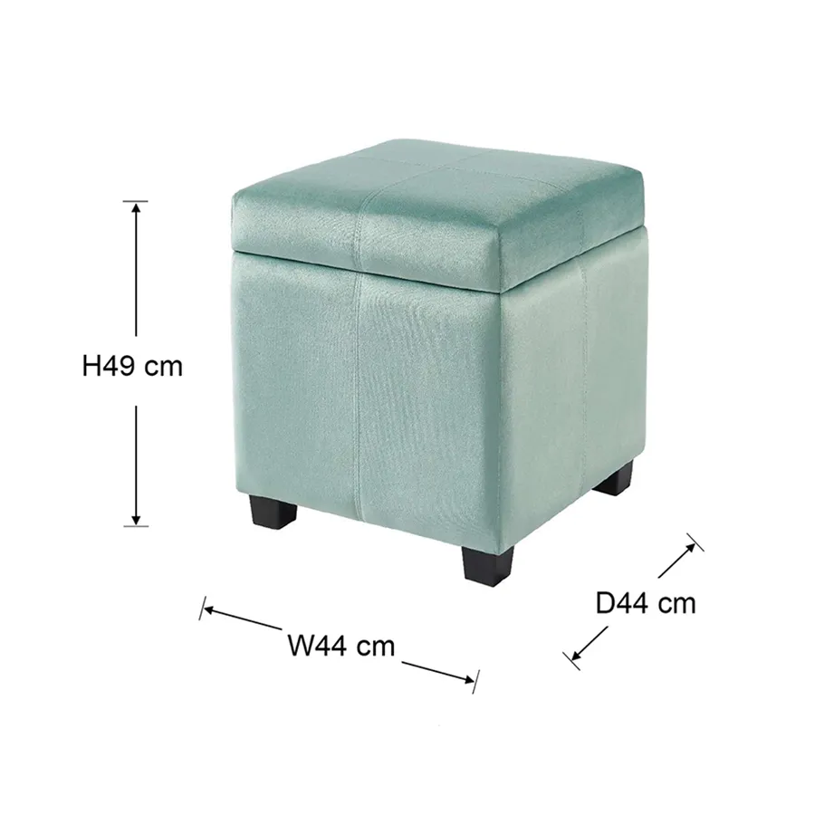 Chrisley Fabric Storage Ottoman