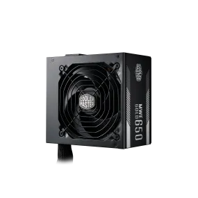 Cooler Master MWE Gold 650W ATX Power Supply, 80  Gold PSU, Black