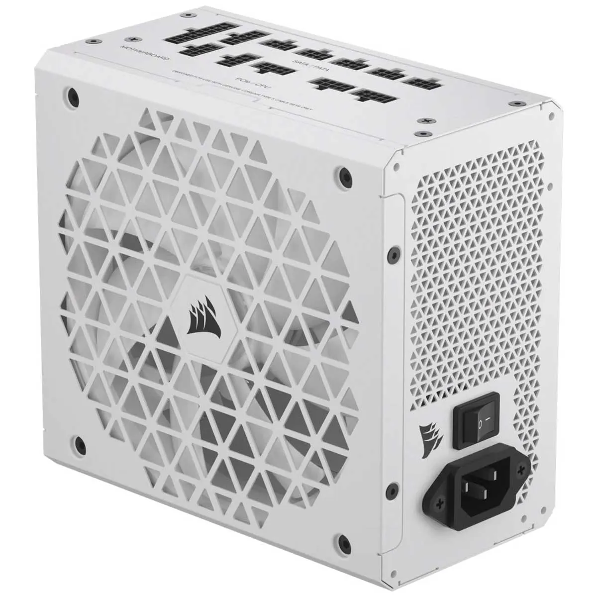 Corsair RMx RM850x Shift 850W ATX 80 Plus Gold Fully-Modular ATX Power Supply (White)