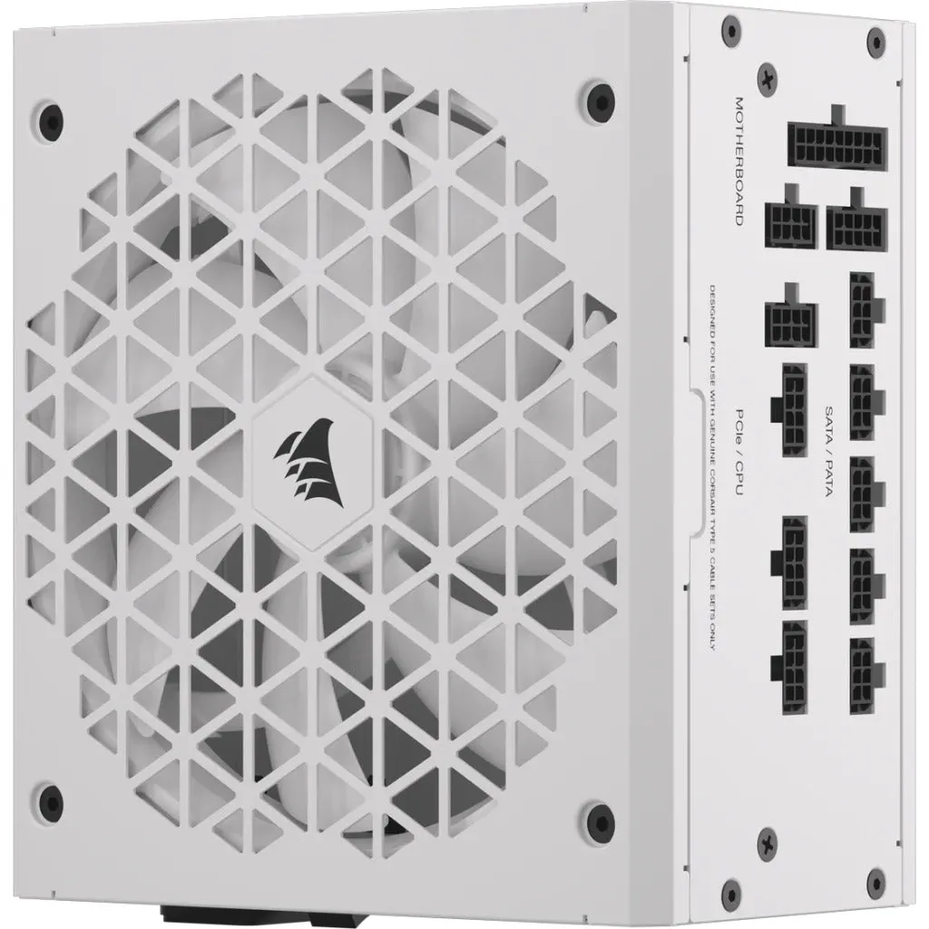 Corsair RMx RM850x Shift 850W ATX 80 Plus Gold Fully-Modular ATX Power Supply (White)