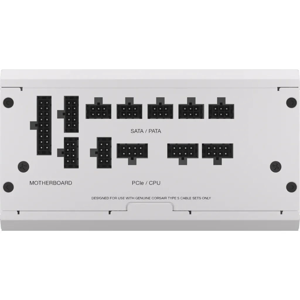 Corsair RMx RM850x Shift 850W ATX 80 Plus Gold Fully-Modular ATX Power Supply (White)