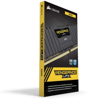 Corsair Vengeance LPX 16GB Memory Kit (2 x 8GB), DDR4, 3600MHz (PC4-28800), CL18, XMP 2.0, DIMM Memory Ram