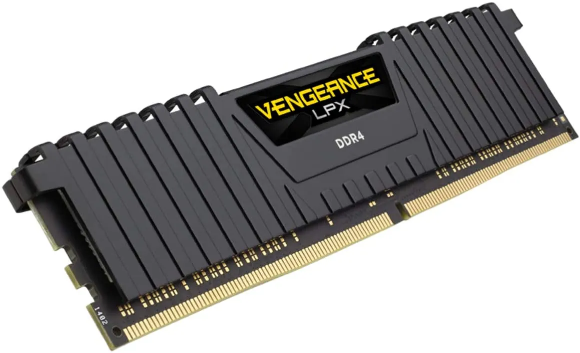 Corsair Vengeance LPX 16GB Memory Kit (2 x 8GB), DDR4, 3600MHz (PC4-28800), CL18, XMP 2.0, DIMM Memory Ram