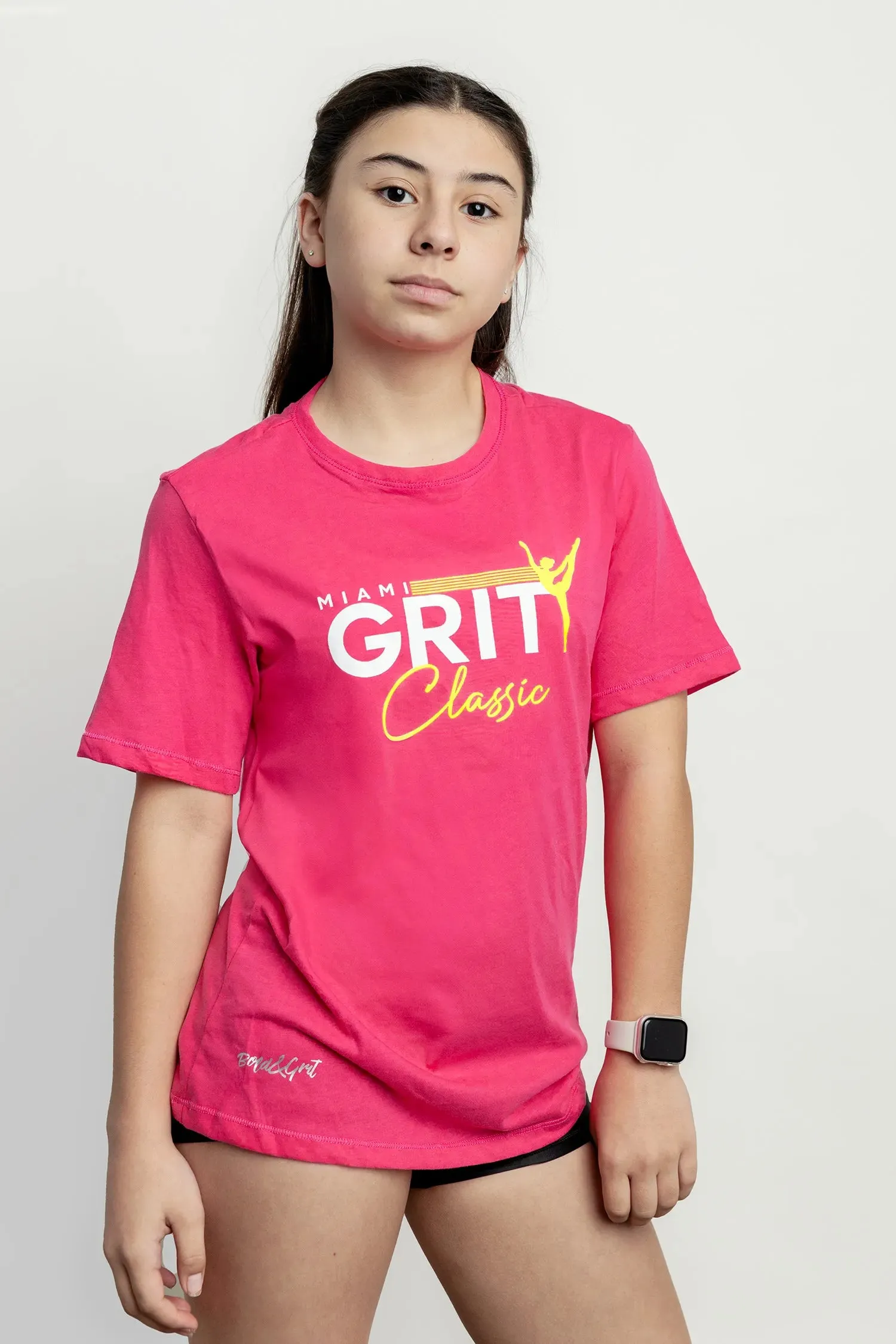Pink t-shirt - Miami Grit