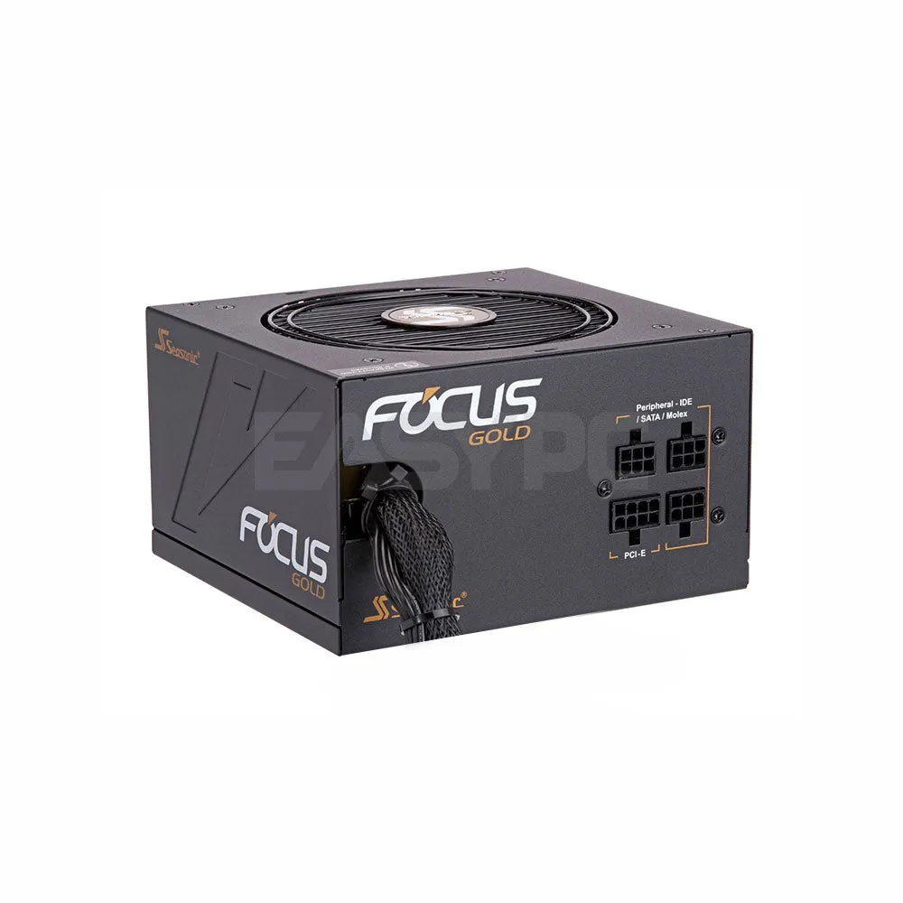 Seasonic Focus Gold 750W, 50W 80 Plus Multi-GPU setup Semi-Modular Cables Power Supply