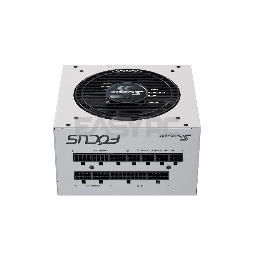 Seasonic Focus GX850 850 watts Fully Modular 80 Plus Gold Power Supply White Edition