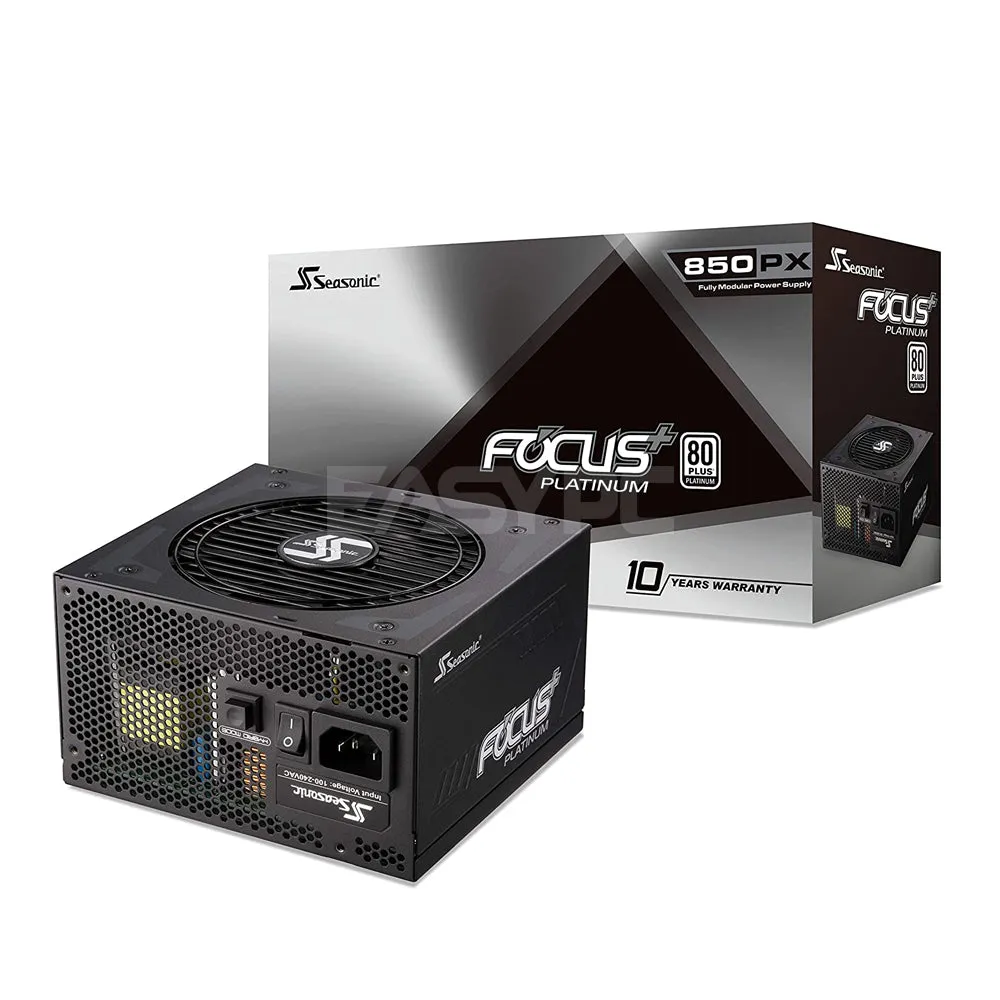 Seasonic Focus Plus 850W Fully Modular Power Supply Platinum
