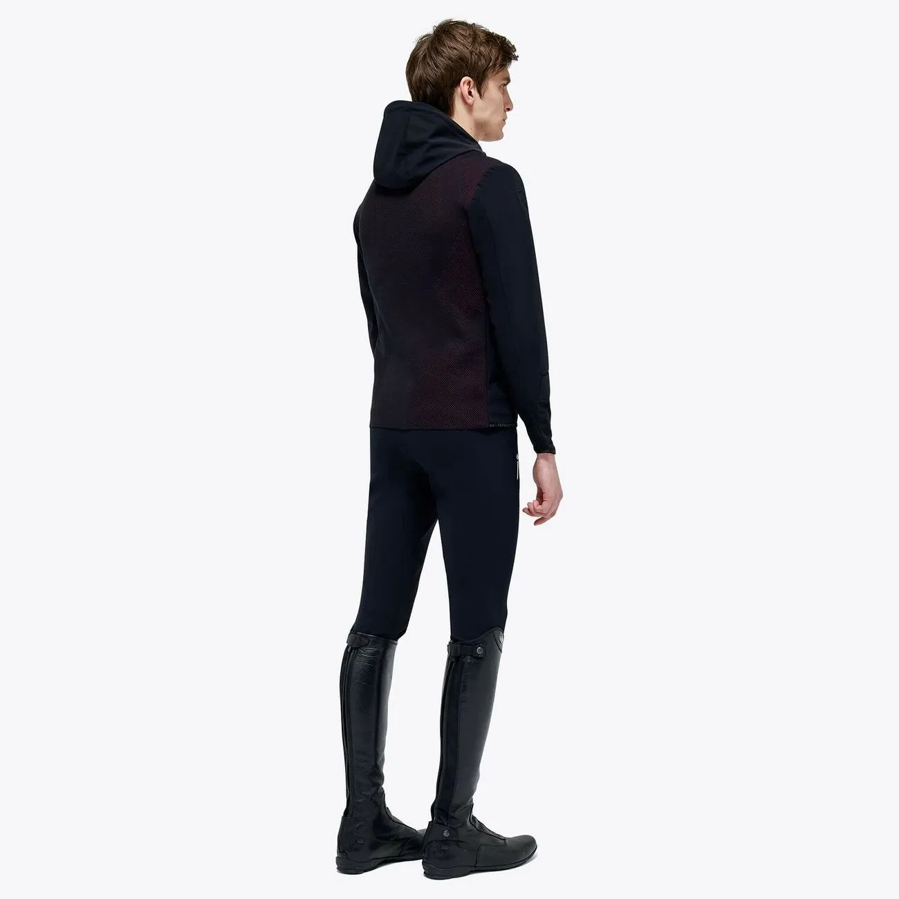 SOFTSHELL MAN R-EVO CAVALLERIA TOSCANA BLACK