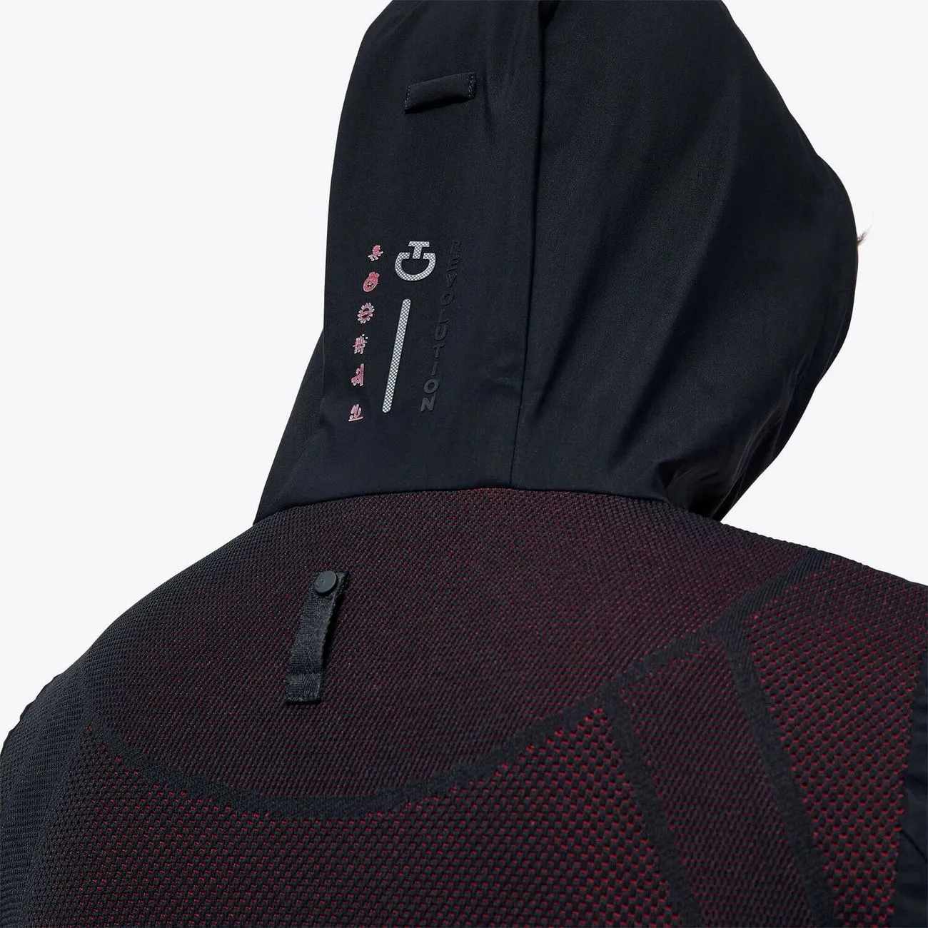 SOFTSHELL MAN R-EVO CAVALLERIA TOSCANA BLACK