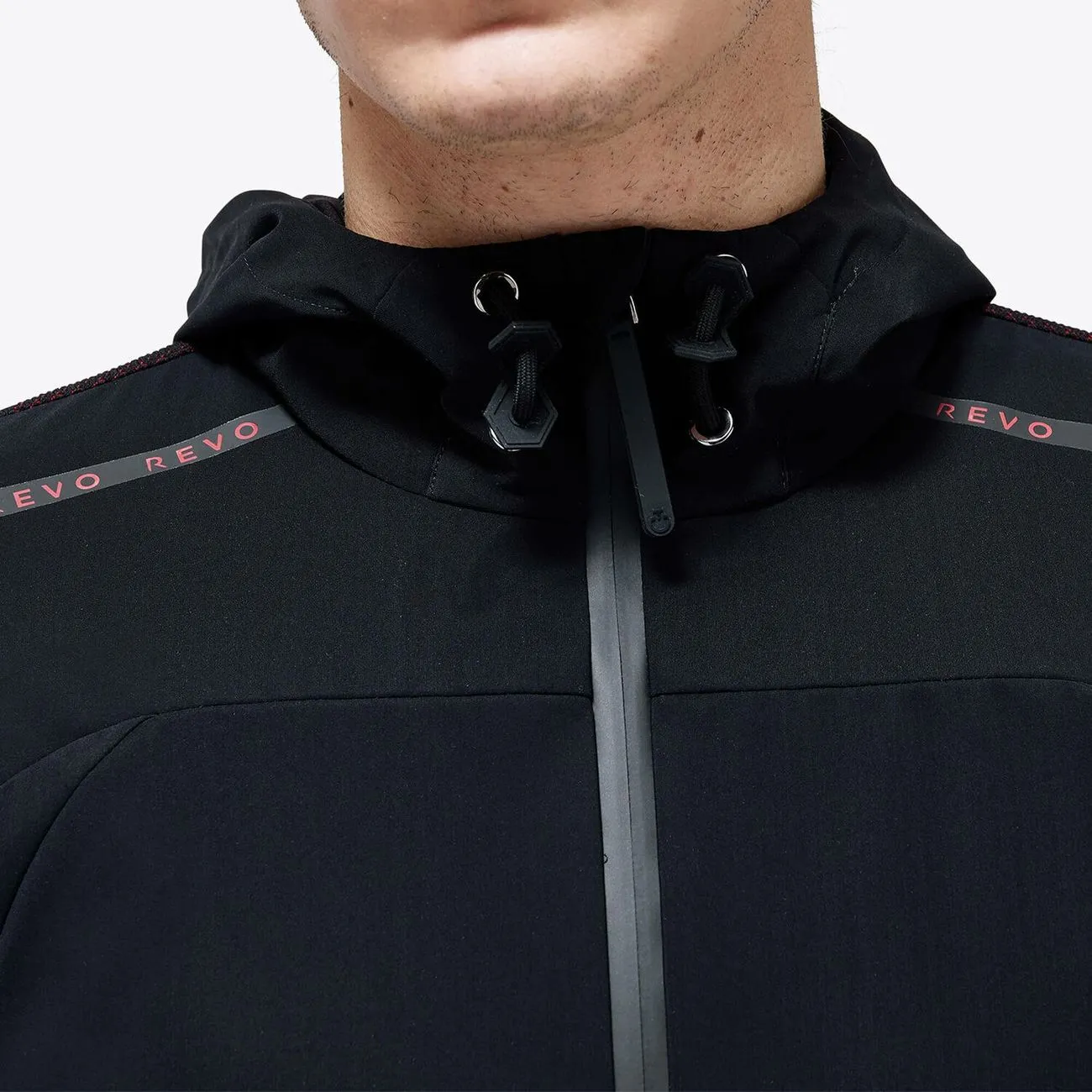 SOFTSHELL MAN R-EVO CAVALLERIA TOSCANA BLACK